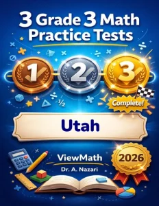 3 Utah RISE Grade 3 Math Practice Tests