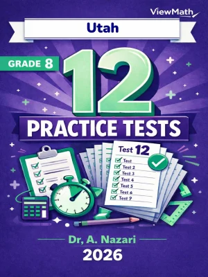 12 Utah RISE Grade 8 Math Practice Tests