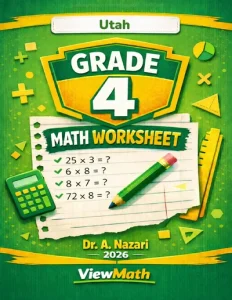 Utah RISE Grade 4 Math Worksheets