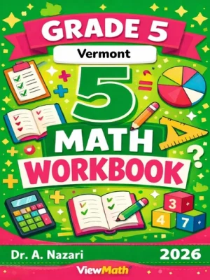 Vermont SBAC Grade 5 Math Workbook
