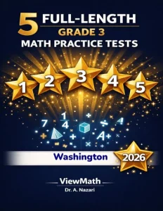 5 Full-Length Washington SBA Grade 3 Math Practice Tests