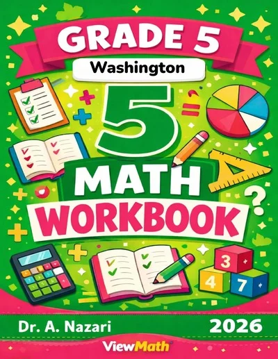 Washington SBA Grade 5 Math Workbook
