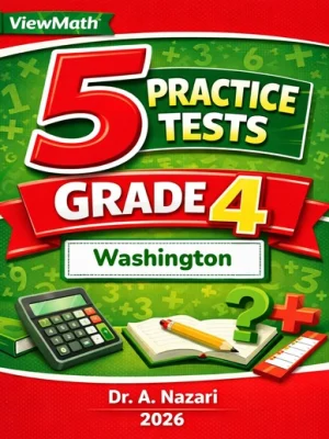 5 Full-Length Washington SBA Grade 4 Math Practice Tests
