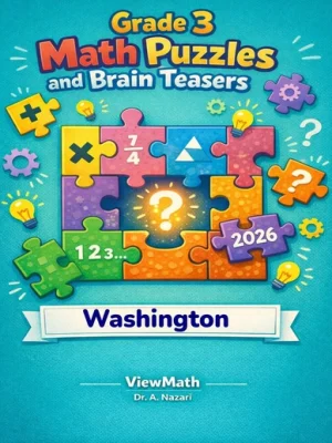 Washington SBA Grade 3 Math Puzzles and Brain Teasers