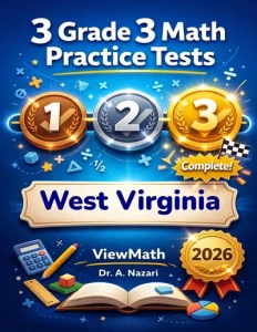 3 West Virginia WVGSA Grade 3 Math Practice Tests