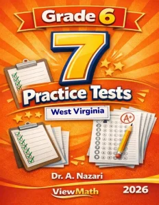 7 West Virginia WVGSA Grade 6 Math Practice Tests