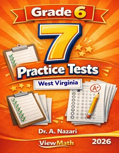 7 West Virginia WVGSA Grade 6 Math Practice Tests