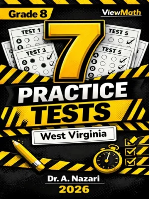 7 West Virginia WVGSA Grade 8 Math Practice Tests