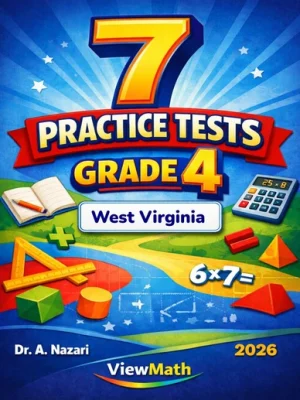 7 West Virginia WVGSA Grade 4 Math Practice Tests