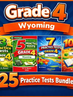 Wyoming Grade 4 Math Bundle