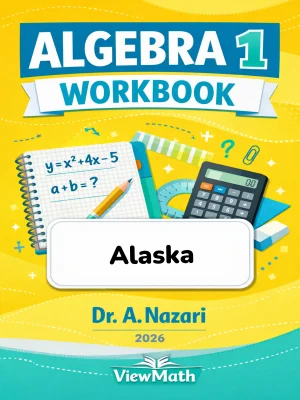 Alaska AK STAR Algebra 1 Math Workbook