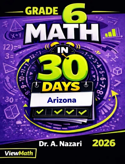 Arizona AASA Grade 6 Math in 30 Days