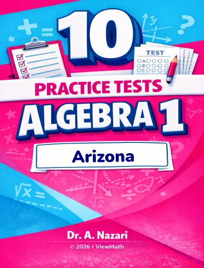 10 Arizona AASA Algebra 1 Math Practice Tests