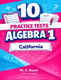 10 California CAASPP Algebra 1 Math Practice Tests