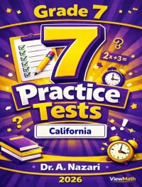 7 California CAASPP Grade 7 Math Practice Tests