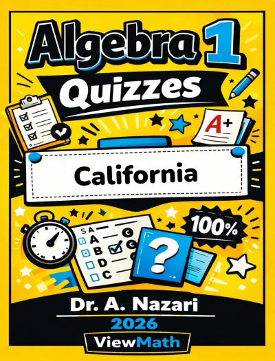 California CAASPP Algebra 1 Math Quizzes