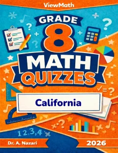 California CAASPP Grade 8 Math Quizzes