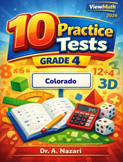 10 Colorado CMAS Grade 4 Math Practice Tests