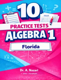 10 Florida B.E.S.T. EOC Algebra 1 Math Practice Tests