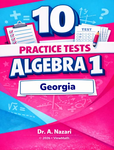 10 Georgia Milestones EOC Algebra 1 Math Practice Tests