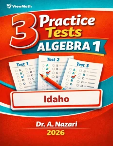 3 Idaho ISAT Algebra 1 Math Practice Tests