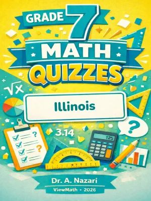 Illinois IAR Grade 7 Math Quizzes