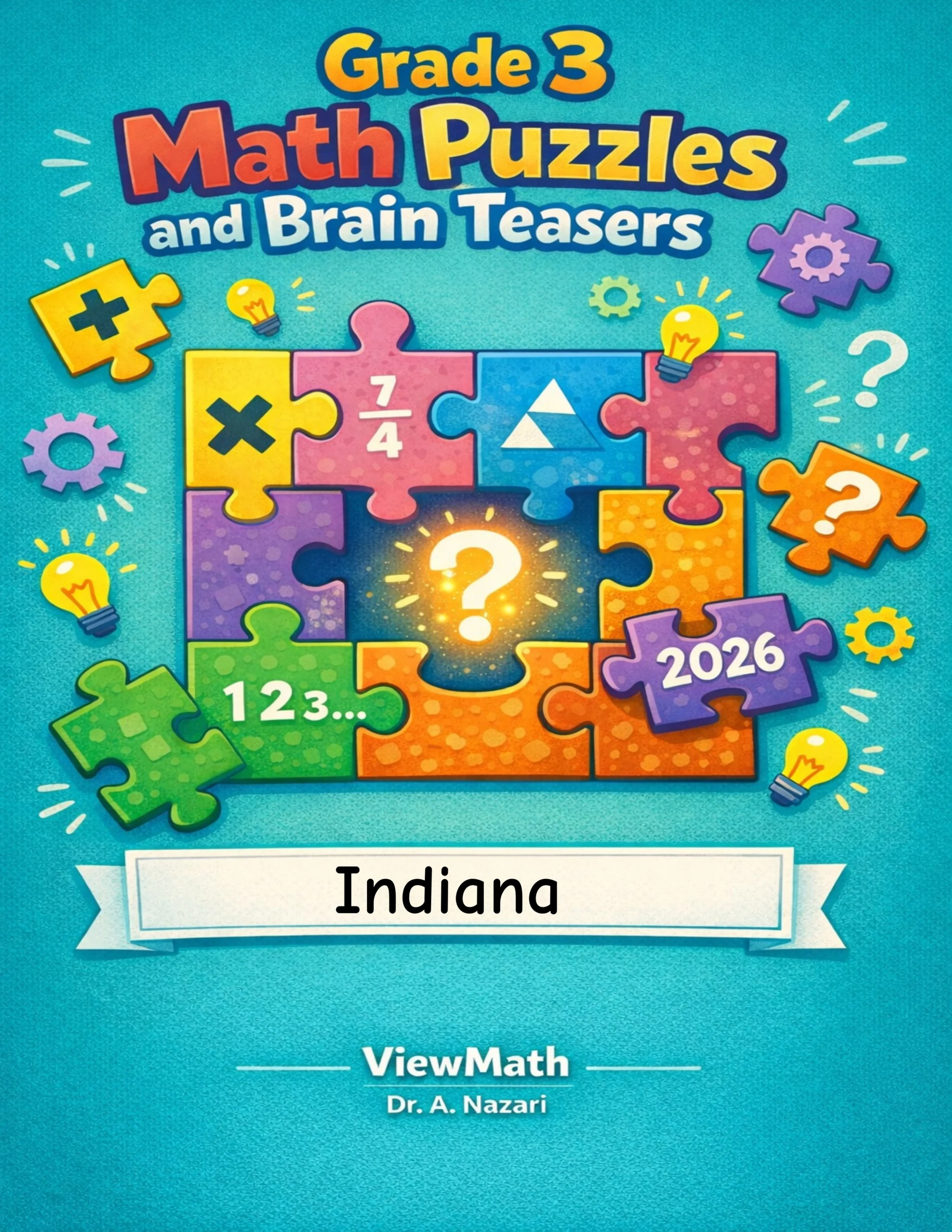 Indiana ILEARN Grade 5 Math Puzzles and Brain Teasers