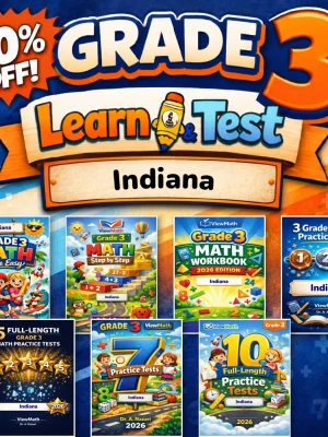 Indiana Grade 3 Math Bundle