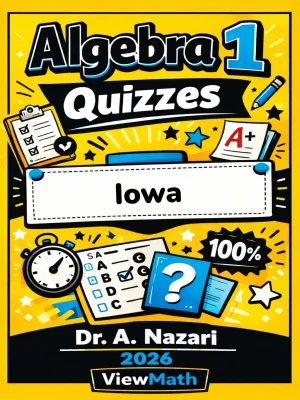 Iowa ISASP Algebra 1 Math Quizzes