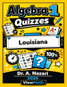 Louisiana LEAP 2025 Algebra 1 Math Quizzes