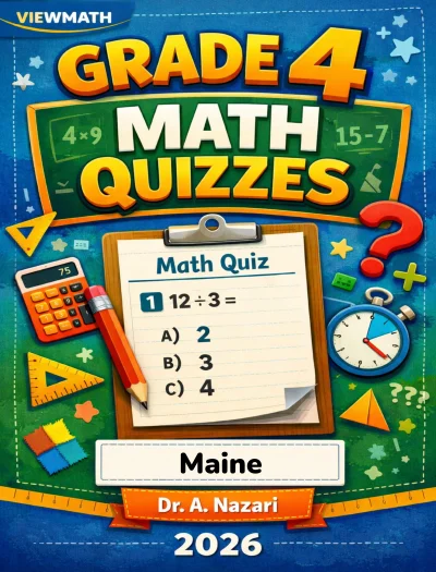 Maine MTYA Grade 4 Math Quizzes