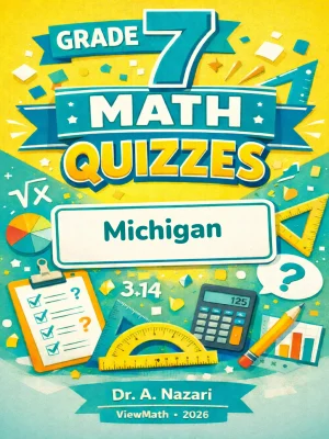Michigan M-STEP Grade 7 Math Quizzes