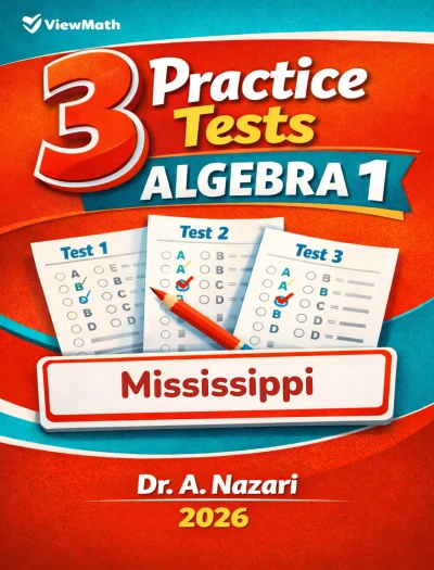 3 Mississippi MAAP Algebra 1 Math Practice Tests
