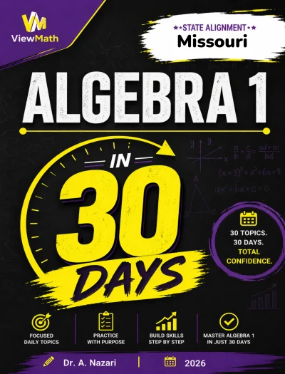 Missouri MAP EOC Algebra 1 Math in 30 Days