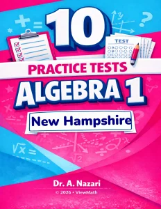 10 New Hampshire NH SAS Algebra 1 Math Practice Tests