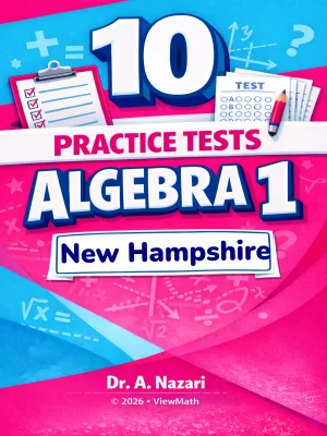 10 New Hampshire NH SAS Algebra 1 Math Practice Tests