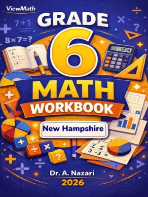New Hampshire NH SAS Grade 6 Math Workbook