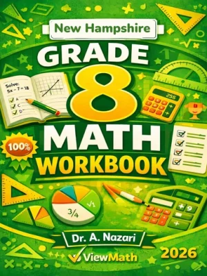 New Hampshire NH SAS Grade 8 Math Workbook