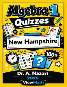New Hampshire NH SAS Algebra 1 Math Quizzes