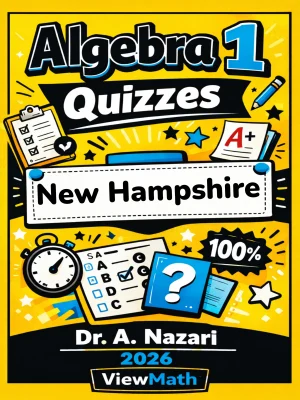 New Hampshire NH SAS Algebra 1 Math Quizzes