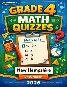 New Hampshire NH SAS Grade 4 Math Quizzes