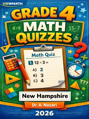 New Hampshire NH SAS Grade 4 Math Quizzes