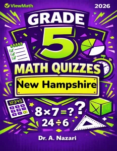 New Hampshire NH SAS Grade 5 Math Quizzes