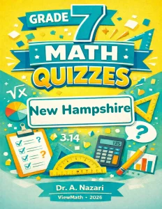 New Hampshire NH SAS Grade 7 Math Quizzes