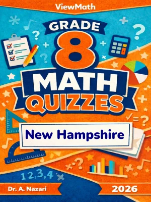 New Hampshire NH SAS Grade 8 Math Quizzes