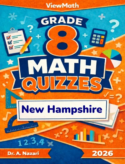 New Hampshire NH SAS Grade 8 Math Quizzes