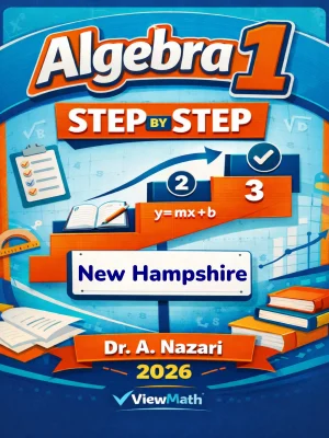 New Hampshire NH SAS Algebra 1 Math Step by Step