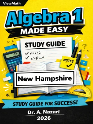 New Hampshire NH SAS Algebra 1 Math Made Easy