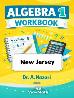 New Jersey NJSLA Algebra 1 Math Workbook