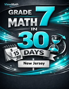 New Jersey NJSLA Grade 7 Math in 30 Days